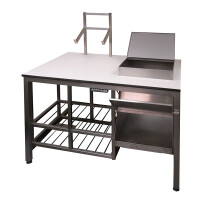 Afbeelding RVS Werktafel extra