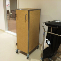 Afbeelding RVS bedpan urinaal wagen