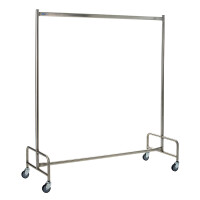 Afbeelding Kledingrek RVS