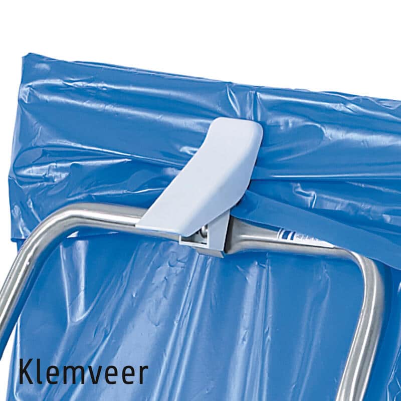 Clappy 40 Liter verrijdbaar en automatisch geremd