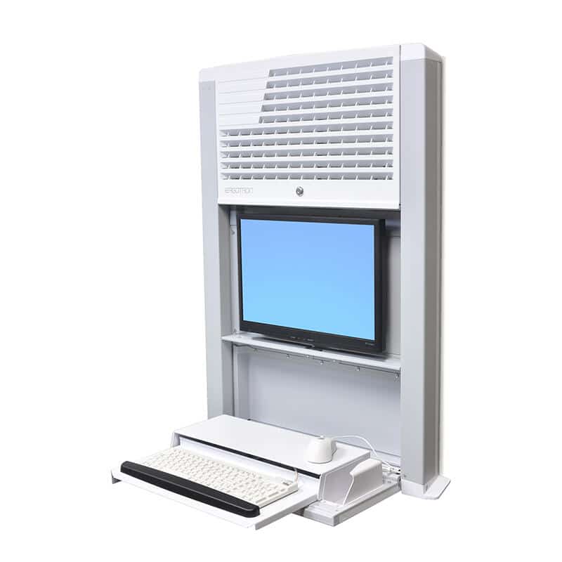 Vaste computer werkplek