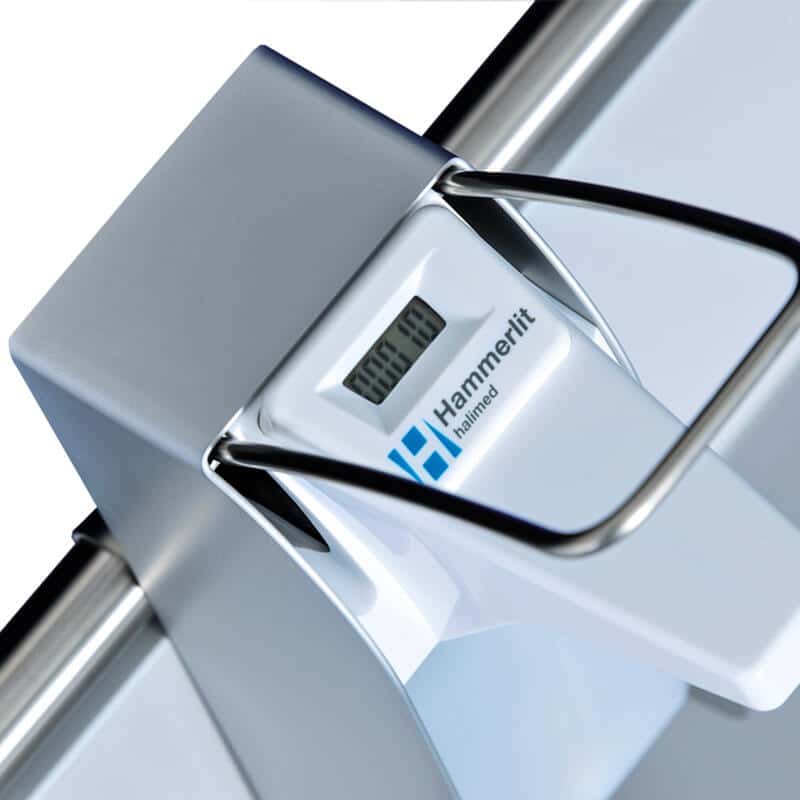 Hand desinfectie dispenser met lange hendel