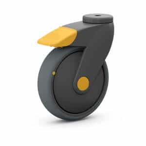 Conductive castors