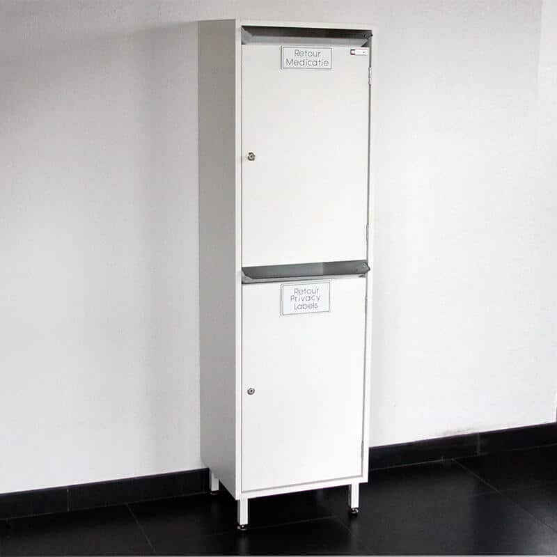 Medicatie en privacy labels inzamelunit