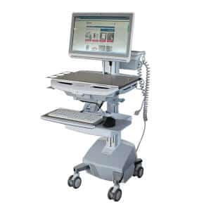 Mobiele werkplek Cart met longLife lithium accu