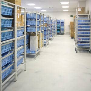 Modulaire ISO stellingen (Verrijdbaar)