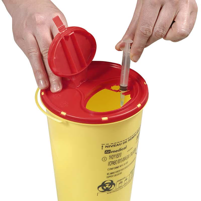 Naaldencontainer Dispo 0,5 Liter