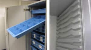 ABS draagwand met kantelfunctie ISO-618