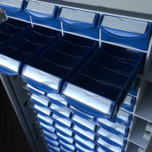 Anesthesiewagen MPO met lades en rolluik