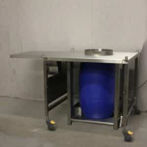 RVS werktafel speciaal